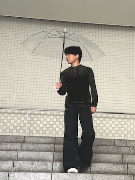 「Onitsuka Tiger（オニツカタイガー）のアイテム」を使った、ひーくんさん（骨格ナチュラル・メンズ・174cm）の春コーディネート