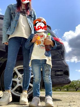 「BIT'Z（ビッツ）のアイテム」を使った、kaochaaaanさん（レディース・167cm）の春コーディネート