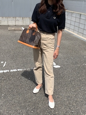 「大学生コーデ」｜「アイテム（パンプス）」を使った、seaさん（レディース・163cm）の夏コーディネート