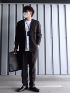 ADAM ET ROPE'（アダムエロペ）の「ノーカラージャケット＆イージー