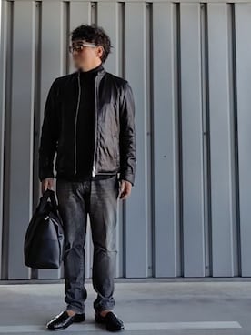 「アイテム（財布）」を使った、pianojaccさん（メンズ・172cm）の秋コーディネート