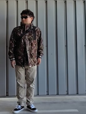 「アイテム（ボディバッグ/ウエストポーチ）」を使った、pianojaccさん（メンズ・172cm）の冬コーディネート