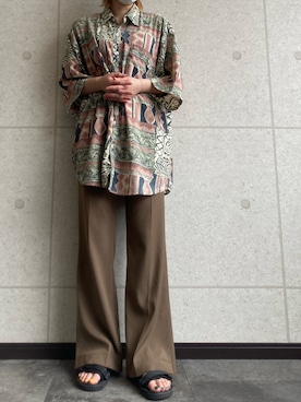 「Java（ジャバ）のアイテム」を使った、nonさん（レディース・163cm）の春コーディネート