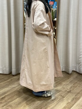 「アイテム（その他アウター、ピンク系）」を使った、i.さん（レディース・150cm）の冬コーディネート