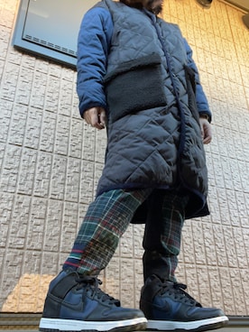 「FRAPBOIS」｜「アイテム（ダウンジャケット/コート）」を使った、mikiさん（レディース・160cm）の冬コーディネート