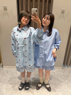 「LOWRYS FARM（ローリーズファーム）のＷバンドメッシュスニーカー 637824（スニーカー、ブラウン系）」を使った、yuicoさん（レディース・157cm）の春コーディネート
