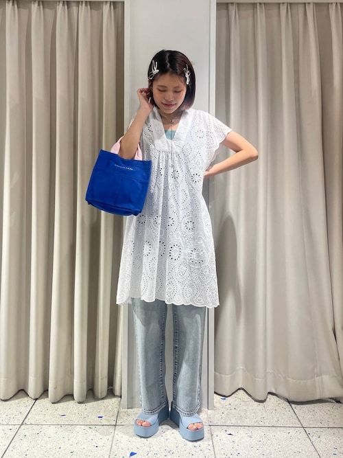 セール】スカラップレースミニワンピース 126521（ワンピース