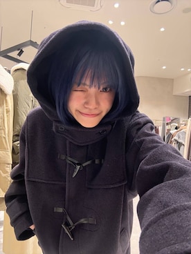 「アイテム（ダッフルコート）」を使った、yuicoさん（レディース・157cm・20代）の秋コーディネート