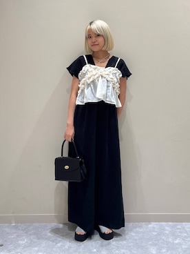 「リラックス」｜yuicoさん（レディース・157cm）の夏コーディネート