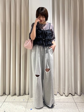 yuicoさん（レディース・157cm）の夏コーディネート