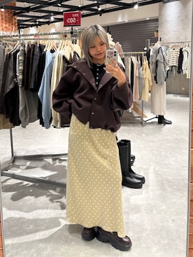 yuicoさん（レディース・157cm）の春コーディネート