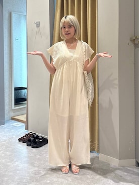 「リラックス」｜yuicoさん（レディース・157cm）の夏コーディネート