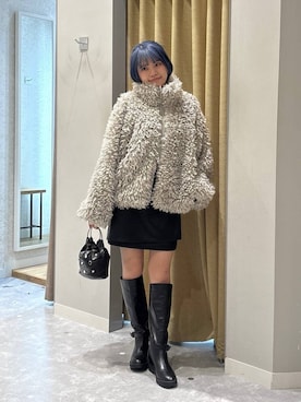 「アイテム（ハンドバッグ）」を使った、yuicoさん（レディース・157cm・20代）の冬コーディネート