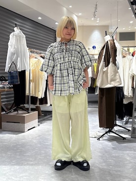 yuicoさん(レディース・157cm)の夏コーディネート