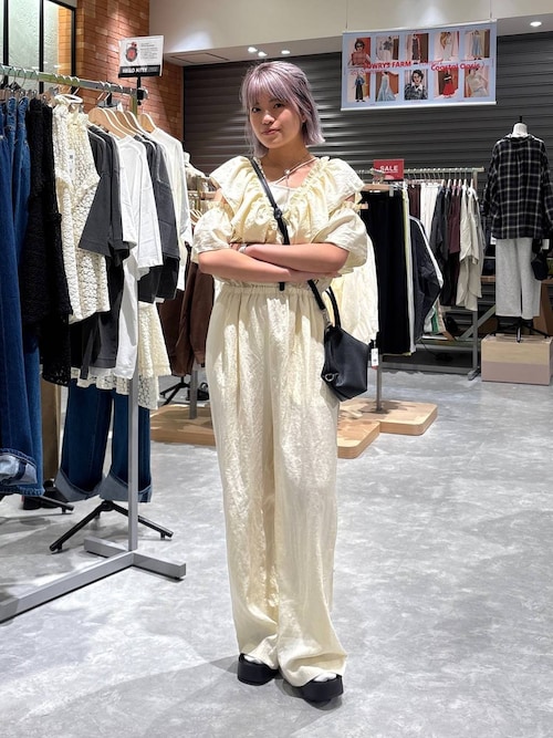 セール】スタイルUPカップアシメキャミ 991864（キャミソール