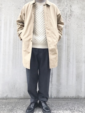 「CEASTERS（ケステル）のアイテム」を使った、あやすけさん（メンズ・176cm）の冬コーディネート
