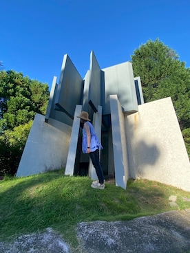 「アイテム（帽子）」を使った、mayuさん（レディース・167cm）の夏コーディネート