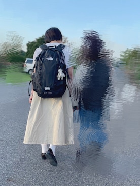 「ザノースフェイス」｜mayuさん（レディース・168cm）の秋コーディネート