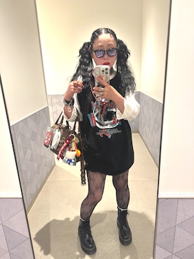 「アイテム（ブーツ）」を使った、RYOKOさん（レディース・151cm）の夏コーディネート
