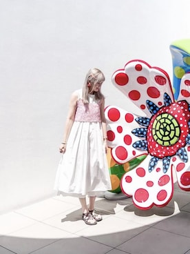「MEIER.Q（マイヤーキュー）のアイテム（ワンピース/ドレス）」を使った、Yü♡さん（レディース・170cm）の冬コーディネート