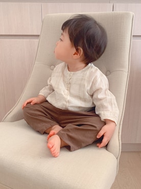 「1歳半」｜そうちゃんさん（キッズ・80cm）の冬コーディネート