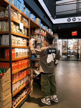「WTAPS（ダブルタップス）のアイテム（帽子）」を使った、ardeeさん（メンズ・168cm）の春コーディネート