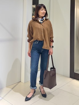 wostomoさん(レディース・154cm)の秋コーディネート
