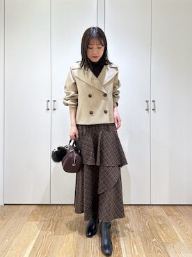 kannaさん(レディース・157cm)の秋コーディネート