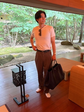 NJさん(メンズ・178cm)の夏コーディネート