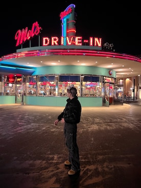 かーずさん（メンズ・175cm）の冬コーディネート