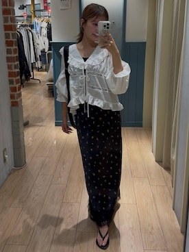 華笑さん(レディース・152cm)の夏コーディネート