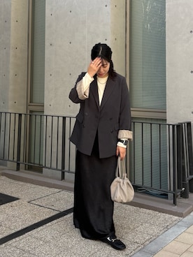 ponoponopono42さん（レディース・161cm）の冬コーディネート