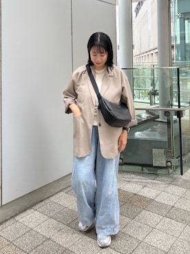 「russet（ラシット）のアイテム」を使った、ponoponopono42さん（レディース・161cm）の春コーディネート