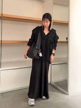 「russet（ラシット）のアイテム（ショルダーバッグ）」を使った、ponoponopono42さん（レディース・161cm）の秋コーディネート