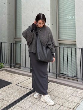 「ZARA（ザラ）のアイテム（ニット/セーター）」を使った、ponoponopono42さん（レディース・161cm）の秋コーディネート