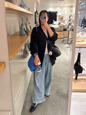 「russet（ラシット）のアイテム」を使った、ponoponopono42さん（レディース・161cm）の春コーディネート