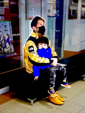 「UNDER ARMOUR（アンダーアーマー）のアイテム」を使った、teamsupgさん（メンズ・171cm）の春コーディネート