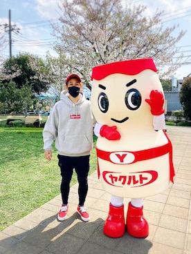 「UNDER ARMOUR（アンダーアーマー）のアイテム」を使った、teamsupgさん（メンズ・171cm）の春コーディネート