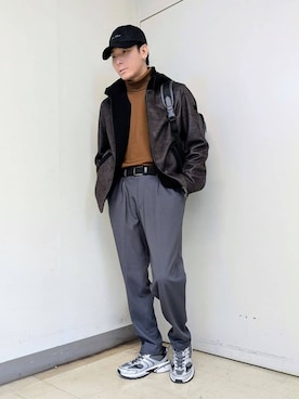 ryoさん（メンズ・173cm）の冬コーディネート