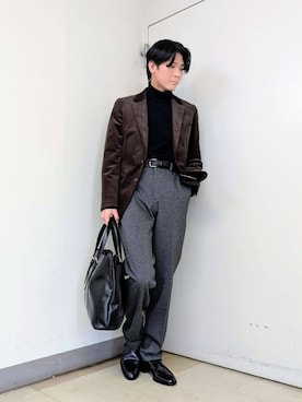 ryoさん(メンズ・173cm)の冬コーディネート