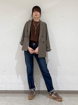 「レディーススーツ」｜rinaさん（レディース・165cm）の秋コーディネート