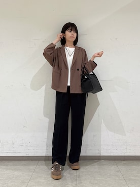 rinaさん（レディース・165cm）の春コーディネート