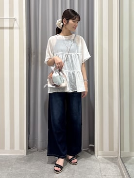 Rikaさん(レディース・162cm)の夏コーディネート