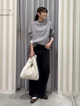 Rikaさん(レディース・162cm)の冬コーディネート