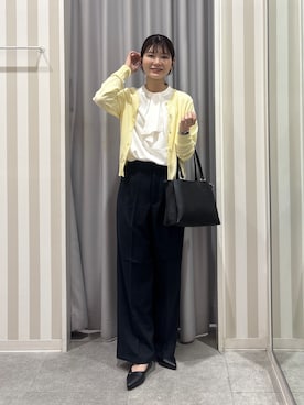 「tk.TAKEO KIKUCHI（ティーケータケオキクチ）のアイテム」を使った、Rikaさん（レディース・162cm）の春コーディネート