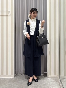Rikaさん（レディース・162cm）の冬コーディネート