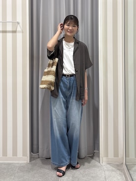Rikaさん(レディース・162cm)の春コーディネート