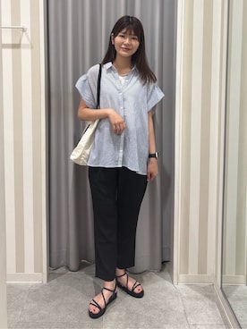 Rikaさん（レディース・162cm）の夏コーディネート