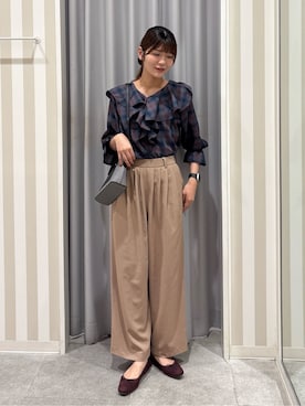 Rikaさん（レディース・162cm）の秋コーディネート