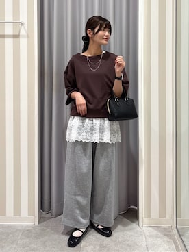 Rikaさん(レディース・162cm)の秋コーディネート